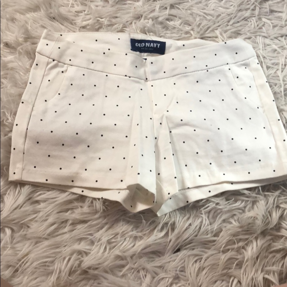 Polka dot shorts